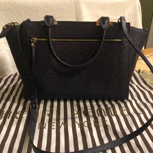 Henri Bendel Satchel w/matching wallet.